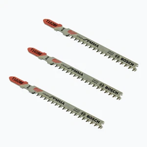 Bosch T 102 BF | 3x Stichsägeblatt saubere gerade Schnitte PMMA Kunststoff Acryl - Bild 1 von 4