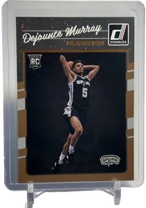 2016 Donruss Basketball Dejounte Murray Spurs Rookie RC Karte #274 mit Top Loader! - Bild 1 von 6