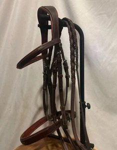 Devoucoux Dark Oiled Generic Gr. L Leder GEBRAUCHT Top Jagd Trense - Bild 1 von 6