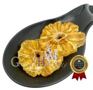 Pineapple Dried Slices - No Sugar Added - Ananas Comosus 70g-4.9kg - Picture 1 of 1