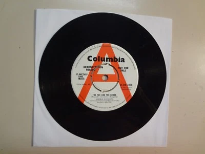 JIMMIE RODGERS:Fox & The Goose-Soldier,Won’t You MarryMe-U.K.7" 62 Columbia Demo - Image 1 of 2