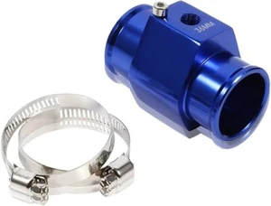 36mm Water Temp Temperature Sensor Radiator Hose Adaptor Joint for Gauge BLUE - Picture 1 of 1