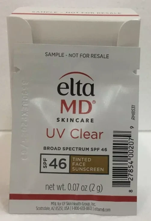 EltaMD UV Transparente Amplio Espectro FPS 46 Tintado (0.07oz x 40 piezas) ¡NUEVO / CADUCIDAD: 2026! Foto 1 de 1