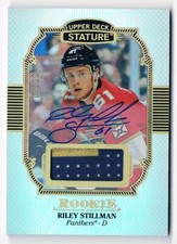2019-20 Upper Deck Stature Rookie Patch Autograph Portrait Pick From List #/33