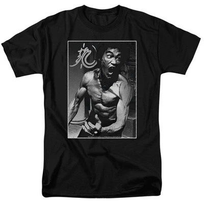Camiseta Bruce Lee Focused Rage para adulto con licencia Foto 1 de 2