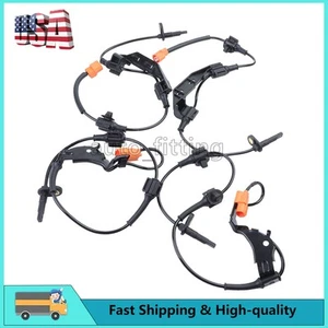 4PCS Front-Rear Left & Right ABS Wheel Speed Sensor For Honda CR-V 2002-2006 - Picture 1 of 5