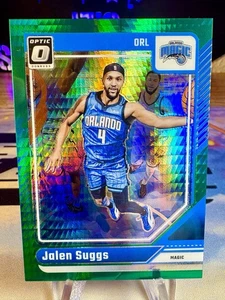 2024-25 Jalen Suggs Panini Donruss Optic Green Hyper Prizm /249 #14 Magic - Picture 1 of 2
