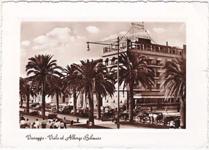 VIAREGGIO - LUCCA - VIALE ED ALBERGO BELMARE - VIAGG. 1957 -86541- - Picture 1 of 1