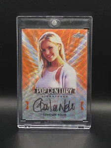 2019 Leaf Metal Pop Century Gena Lee Nolin 3/3 AUTO Baywatch - Picture 1 of 3