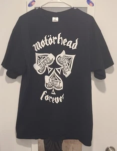 Motorhead Forever Mens Doubke Sides Black T-Shirt Size XXL BRAND NEW!! - Picture 1 of 4