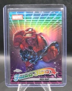 2025 Topps Chrome Marvel Refractor Future Stars Rek-Rap #FS-2 - Bild 1 von 2