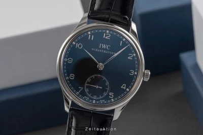 IWC Portugieser Hand-Wound Edelstahl Handaufzug Herrenuhr Ref. IW545407  - Bild 1 von 4