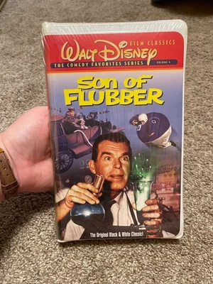 Son of Flubber (VHS) Original Black & White Classic Disney Film Series McMurray Foto 1 de 2