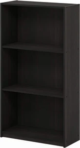Basic 3-Tier Bookcase/Bookshelf/Storage Shelves, Dark Espresso 9.25D X 21.73W X - Picture 1 of 12