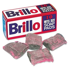 Brillo Steel Wool Soap Pad 10/Box W240000CT - Picture 1 of 1