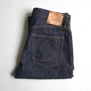 Momotaro Jeans [G004-MZ/Copper Tan Slim Tapered Denim Pants W33 #1016 - Picture 1 of 1