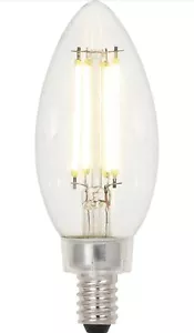 Westinghouse Lighting 5316800 4.5 Watt Clear Filament LED B11 Dimmable 6 Pack - Picture 1 of 4