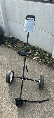 Golf Bag Cart with Large Golf Ball Style Wheels - Collapsible Brand New Straps - Image 1 of 4