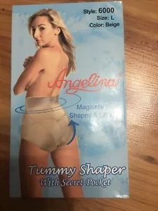 Angelina Magically Shapes & Lifts Bauchformer mit Geheimtasche Gr. L beige - Bild 1 von 2