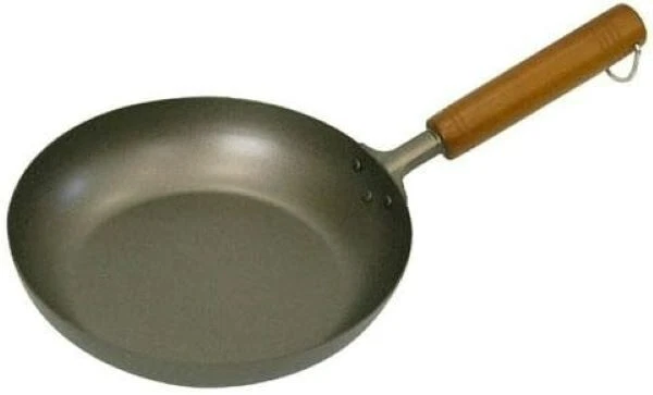 Hasemoto Frying Pan Pure Titanium Wooden Handle 22cm AHLJ822 F/S Made in Japan - Image 1 of 1