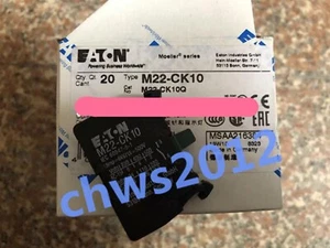 1 PCS New EATON MOELLER Button contact M22-CK10 - Picture 1 of 3