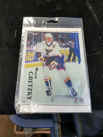 1996-97 Collectable Magnet Maggers 6" X 7-1/2" St. Louis Blues WAYNE GRETZKY Cover