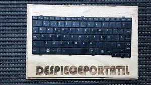 TECLADO TOSHIBA NB510-11M 9Z.N3D82.D0S REV:A01 USADO BUEN ESTADO - Imagen 1 de 7
