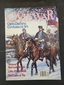 AMERIKAS BÜRGERKRIEG Cross Dressing Konföderierte Spionagezeitschrift Vermont Januar 1994 - Bild 1 von 4