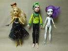 Monster High Lot 3 Dolls Dayna Tresura Jones, Deuce Gorgon & Spectra Vondergeist