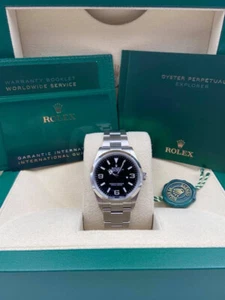 Rolex Explorer I 36mm 124270 Box & Papers 2024 - Picture 1 of 10