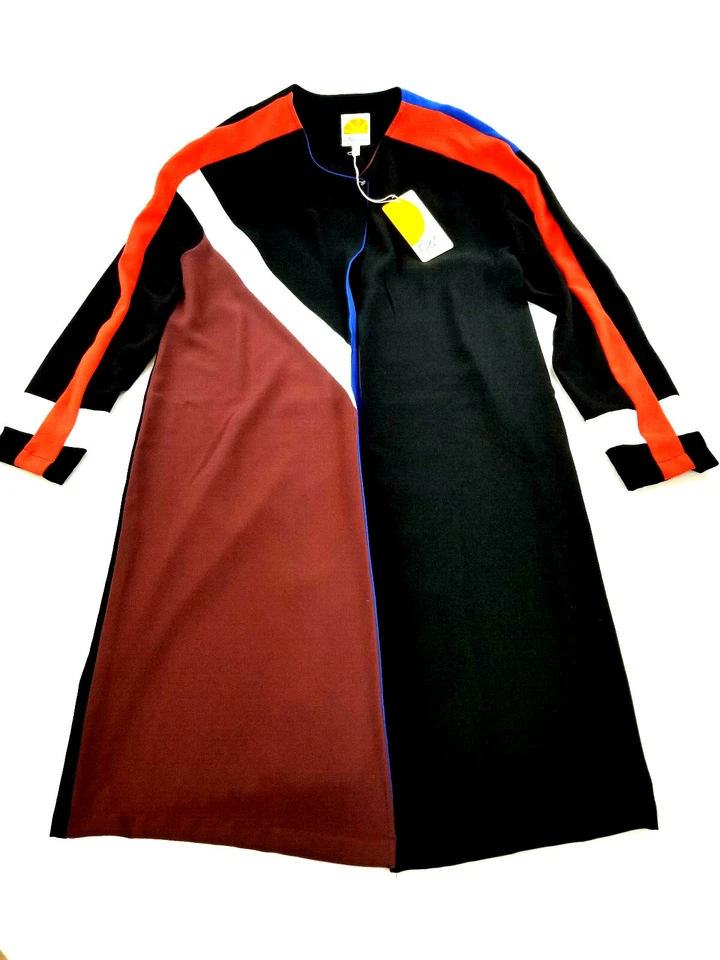 C&C California women jacket coat black brown blue L MSRP - Image 1 of 4