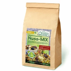 *1kg* Nuss-Mix, Papageienfutter, Basisfutter, 20% Nuss, geschälte Saaten - Bild 1 von 3