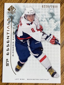 2009-10 SP Authentic SP Essentials #101 “Alexander Ovechkin” 0228/1999 ( Mint! )