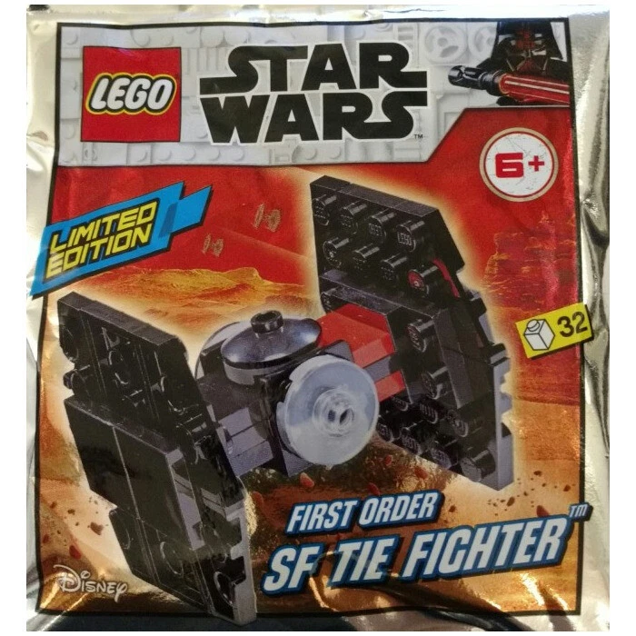 LEGO Star Wars First Order SF TIE Fighter Mini Foil Pack 911953 (SELLADO) Foto 1 de 1