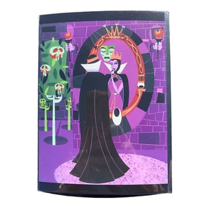 SIGNED WonderGround Gallery Postcard Evil Queen Villain Vanity Snow White Mcbiff - Picture 1 of 2