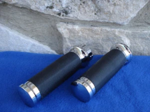 PERFORMANCE GRIPS FOR HARLEY 1984-2010 MACHINES WITH DUAL CABLE - Picture 1 of 2