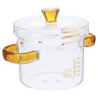 Glass Pot Stockpot - Double Handles For Easy Soup Preparation