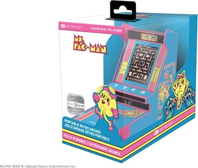 MY ARCADE MyArcade DGUNL-7074 Joystick Player Ms. Pac-Man Portable Retro Arcade
