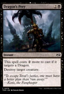 Dragon's Prey Tarkir: Dragonstorm Regular - Imagen 1 de 2