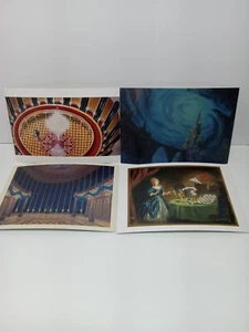 Beauty and the Beast Art of Disney Collection Post Cards 4 Cards Beasts Castle - Picture 1 of 2