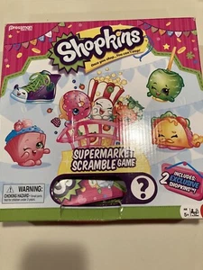 Shopkins Supermarket Scramble Board Game Pre-owned Smoke Free Fast Shipping 🤩 - Picture 1 of 5