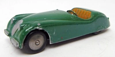 Rare 3 1/4" 1950 Jaguar XK120 Cabriolet green Tekno 801 Denmark - Image 1 of 4