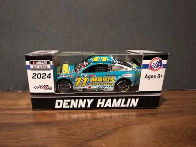 Neumáticos Denny Hamlin 2024 #11 Mavis Richmond Win Joe Gibbs Camry 1/64 coche Foto 1 de 3