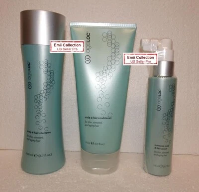 Nu Skin Nutriol ageLOC Scalp Shampoo & Conditioner & Serum (2 Bottles & 1 Tube) - Image 1 of 2