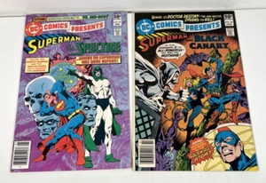 DC Presents #29 & #30 (SUPERMAN with SPECTRE & BLACK CANARY) 1981 NEWSSTAND Lot - Picture 1 of 7