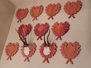 Carteles trofeos usados restaurados carteles de ciervo tablas de cuernos ciervo 51.4.4 - Imagen 1 de 9