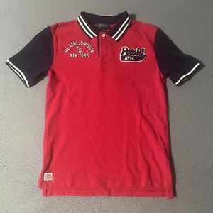 Polo Ralph Lauren Big Logo Pony Athletic Division New York #5 Youth Size M 19-12 - Picture 1 of 5