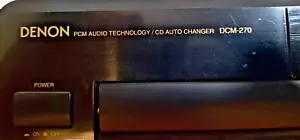 Denon DCM-370 5 Disc CD Changer HDCD Automatic Disc Loading PCM Audio Technolog - Picture 1 of 5