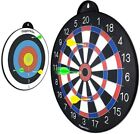 Giggle N Go Magnetic Dart Board Kit. Double Sided Two Games 16X16 Board ~ New ~