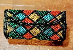 Estuche de lápiz labial con cuentas a mano con espejo - Imagen 1 de 4